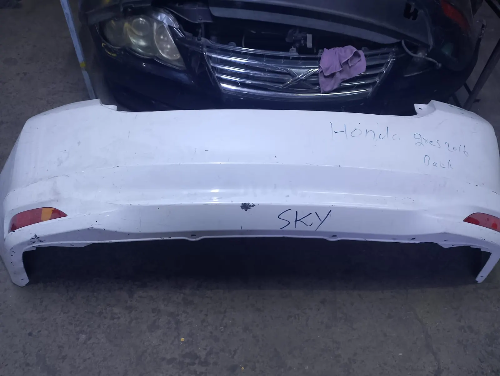 Honda Grace 2018 Rear Bumper